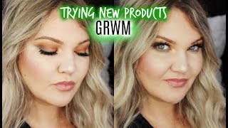 TRYING NEW PRODUCTS | GRWM
