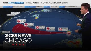 Tropical Storm Erin forms in the Atlantic