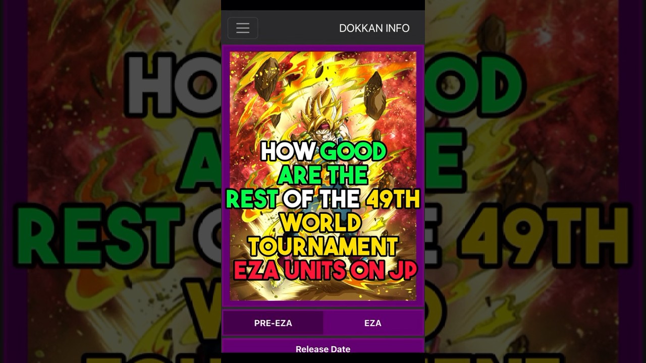 How Good are the Rest of the 49th World Tournament EZA Units on JP.
