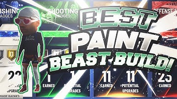 The Most DOMINANT Paint Beast Build In NBA 2K20 + Badges!
