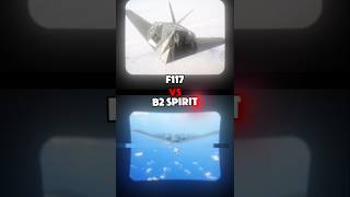 F117 VS B2 spirit #f117 #b2 #aviation #militaryaviation