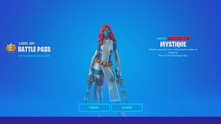 *UNLOCKING* The Mystique Skin In Fortnite...!!!