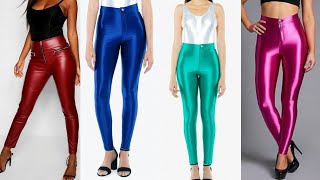 Fantastic Leather And Latex Mod Pants For Ladies And Girls