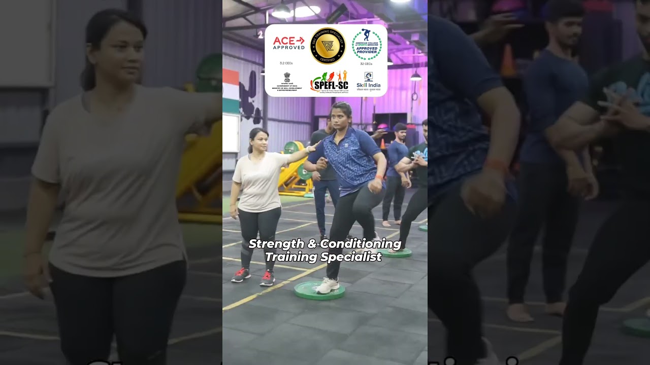 Strength and Conditioning Training Specialist ACE ACSM Approved International Certification