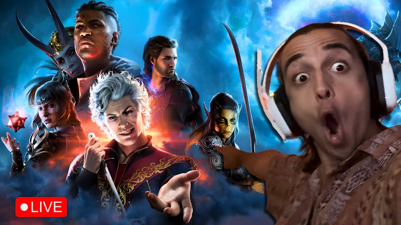 CHILL GAMES WITH FRIENZ! (POKEMON UNITE, FALL GUYS, BALDERS GATE 3)