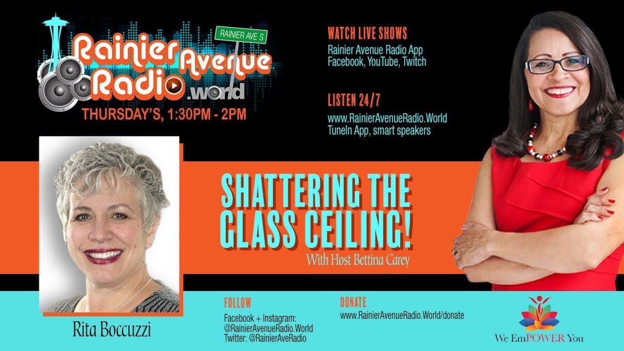 Shattering the Glass Ceiling! 44 featuring Mamma Rita Money of Flourish Inc. 