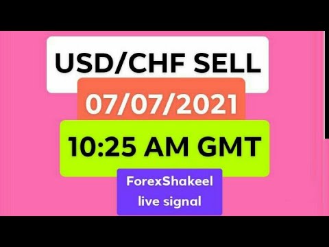 USD/CHF Live signal 07/07/2021☆ Forex live signal☆ forex live forecast