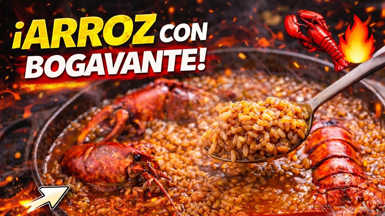 El ARROZ con BOGAVANTE que ARRASA en mi casa 🦞🔥 Punto PERFECTO paso a paso