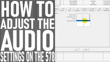 How to Adjust the Audio Levels on the AnyTone 578 Mobile Radio