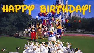 Happy Birthday ~ Disney song
