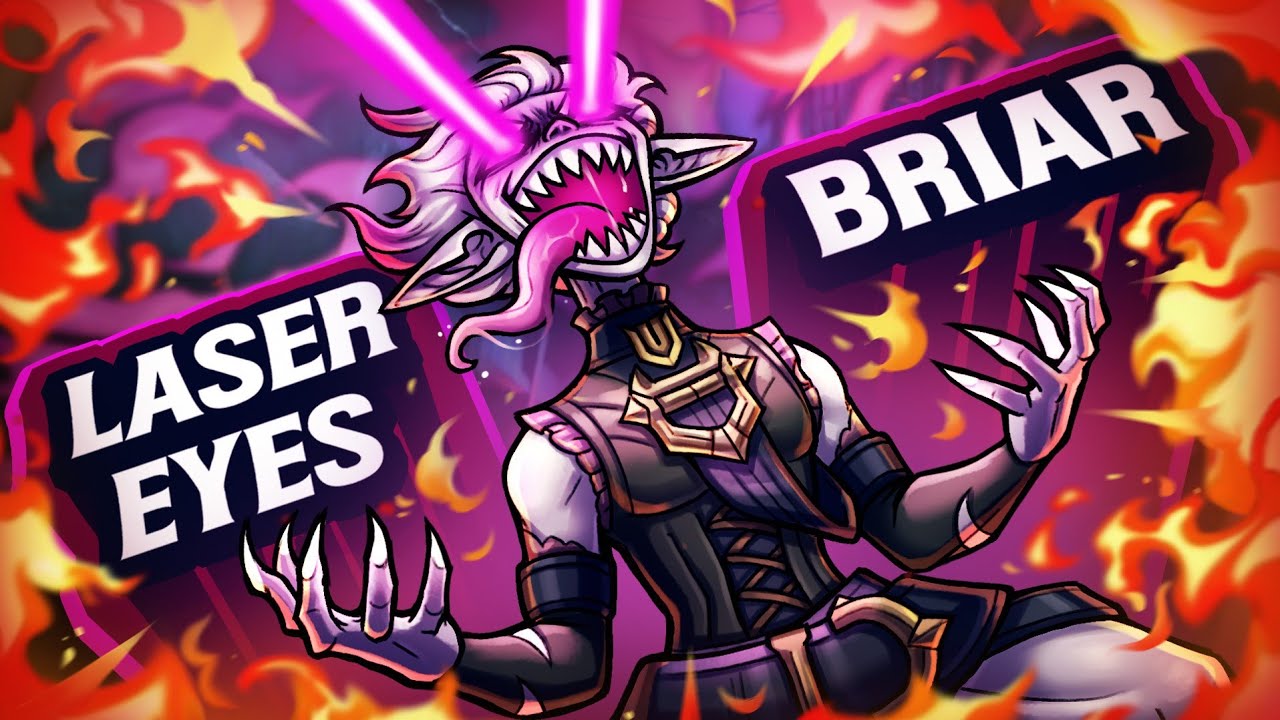 LASER EYES BRIAR IS HILARIOUS