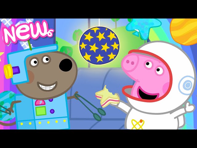 Peppa Pig Tales 🚀 Suzy Sheep's Space Party 🪐 BRAND NEW Peppa Pig Episodes class=