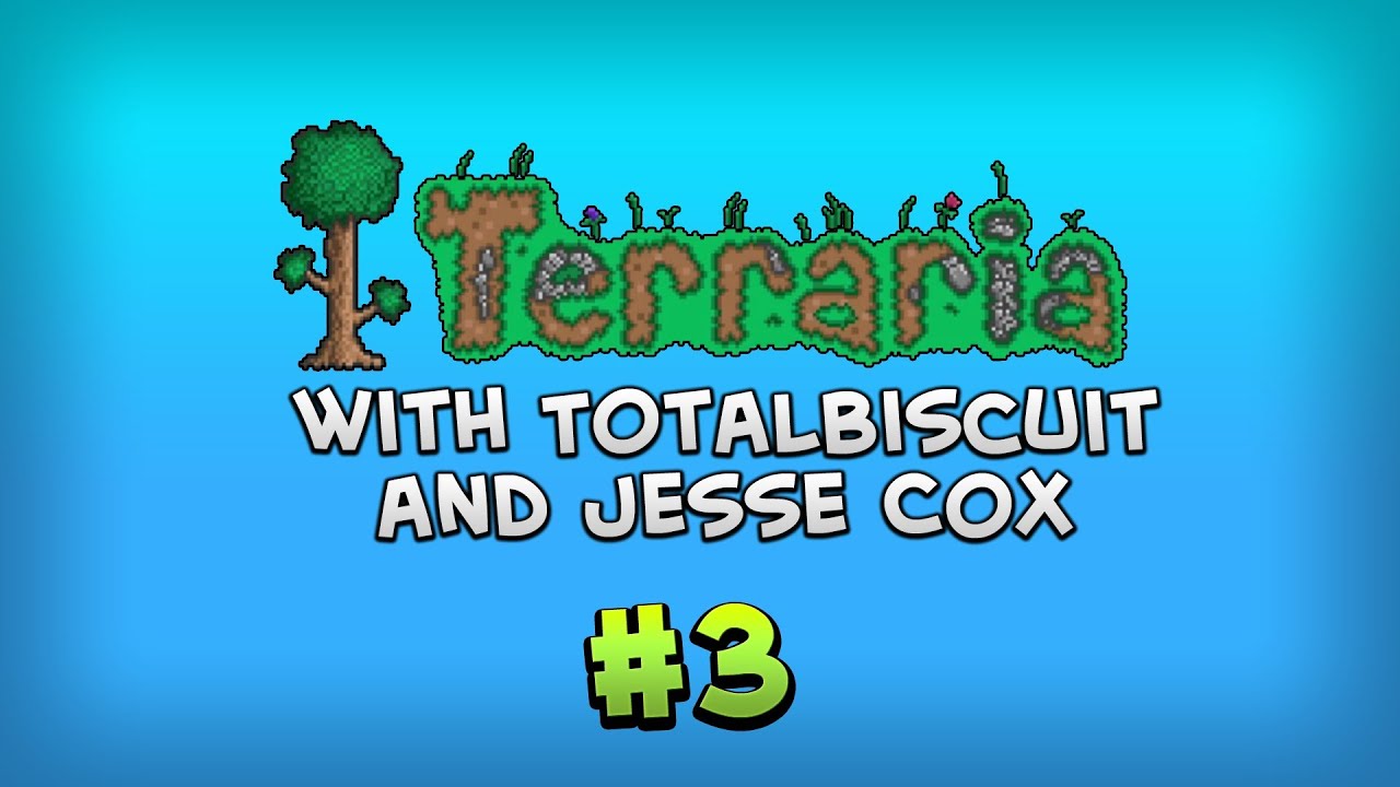 Terraria 1.2: Deep Place Mine - Episode 3 - Jesse is bad at nature conservation