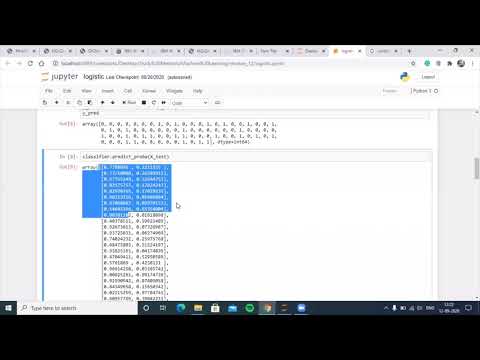 Logistic Regression using Python - Indian Cyber Security Solutions