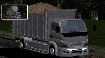 SHARE MOD MITSUBISHI CANTER DUMP MBOIS,DFF ONLY GTA SA ANDROID 