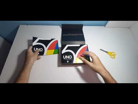 UNBOXING UNO ESPECIAL 50 ANOS - YouTube