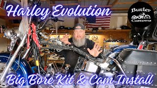 Evolution Big Bore Kit and Cam Upgrade Part 1-  Butler Customs