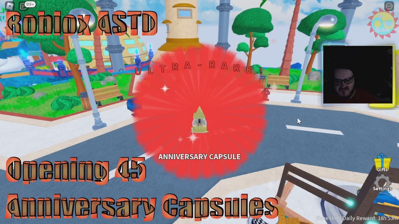 Roblox ASTD Opening 45 Anniversary Capsules - YouTube