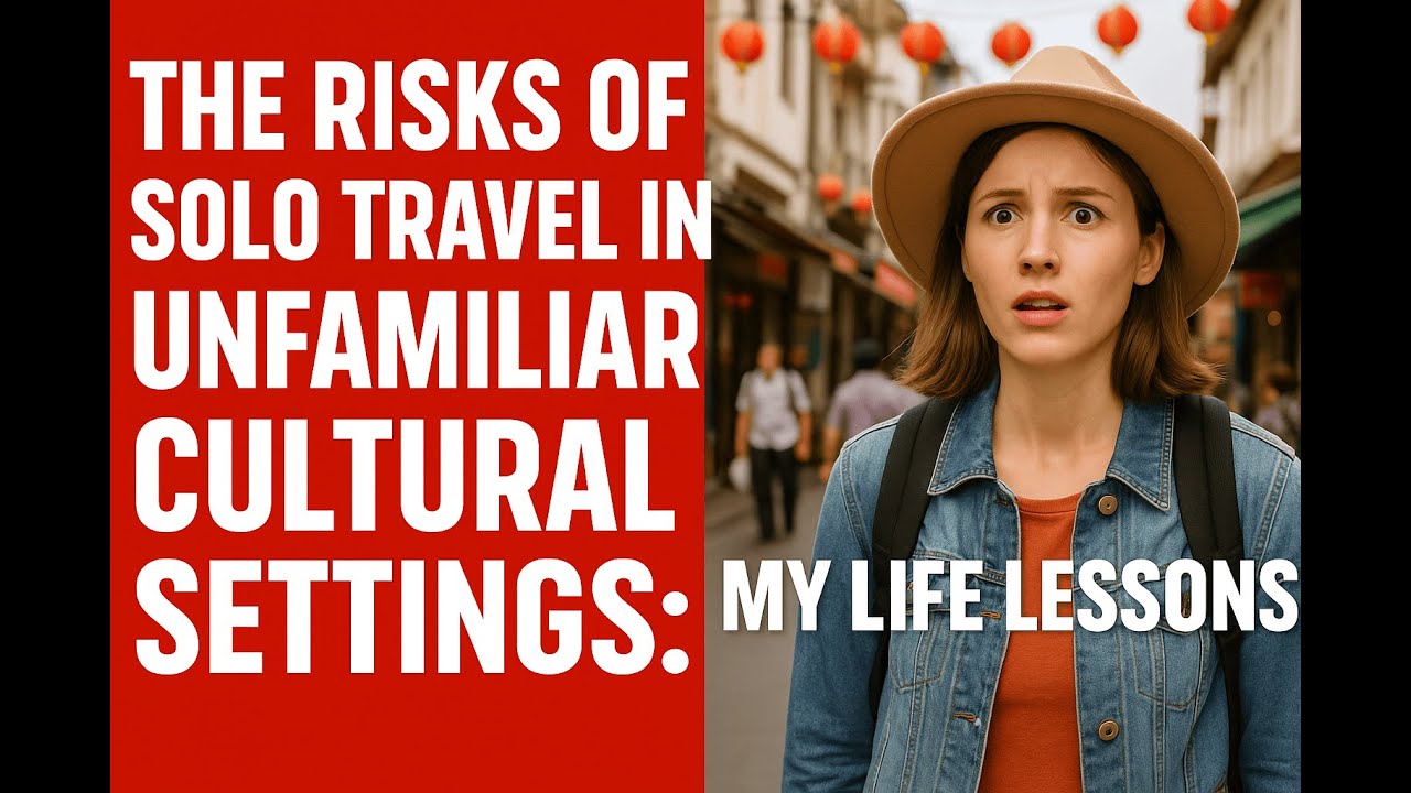 The Risks of Solo Travel in Unfamiliar Cultural Settings - My Life Lessons