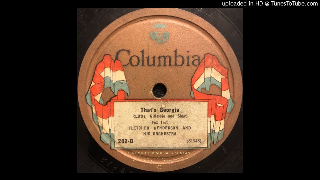 Fletcher Henderson And His Orchestra "That's (1924) Columbia