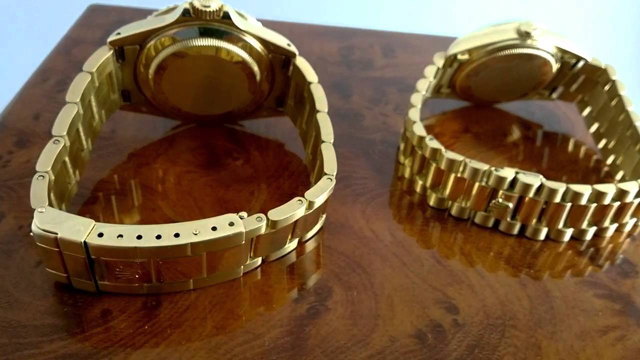 WHY DO BUSINESSMEN ALL AROUND THE WORLD CHOOSE A GOLD ROLEX?