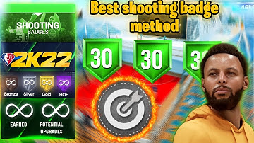 Nba 2k22 - NEW! Best shooting badge method - fun ways to do it! 😤🔥✅