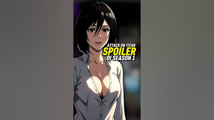 Hal Yang Sudah di Spoiler Attack On Titan Season 1 #shorts