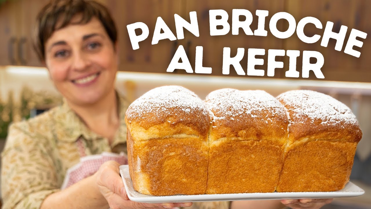 ХЛЕБ БРИОШ НА КЕФИРЕ Простой рецепт без яиц — домашнее от Benedetta