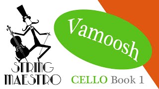 'Fiery Fiddler' (slow version)  No.32 from 'Vamoosh' Book 1 for Cello. Cello: Scott Heron.