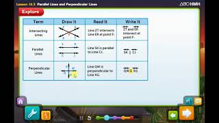4th Grade L10-3 Parallel Lines and Perpendicular Lines
