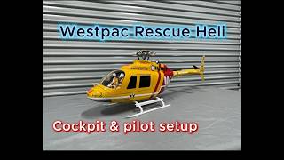 Flywing Westpac Rescue GPS RC Model Helicopter - Cockpit setup