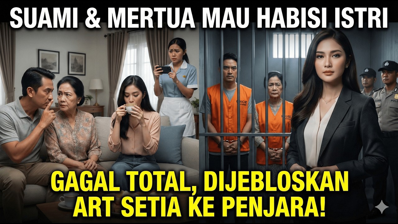 SUAMI & MERTUA RENCANAKAN KECELAKAAN MAUT DEMI ASURANSI, ISTRI MUNCUL DI PESTA KEMATIANNYA SENDIRI!