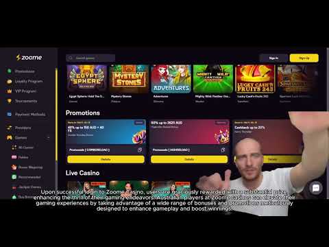 zoome casino welcome bonus