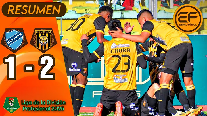 📹 Resumen: Bolívar 1 - 2 The Strongest | Clásico Paceño | Liga División Profesional 2025 - J11