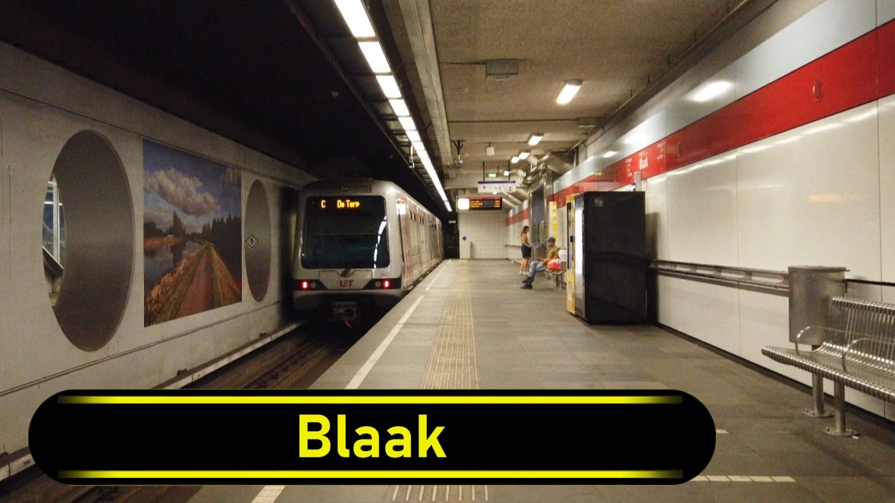 Metro Station Blaak - Rotterdam 🇳🇱 - Walkthrough 🚶