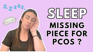 The Best Sleep Hack for PCOS (It's Not What You Think) | The PCOS Sleep Hormones Connection