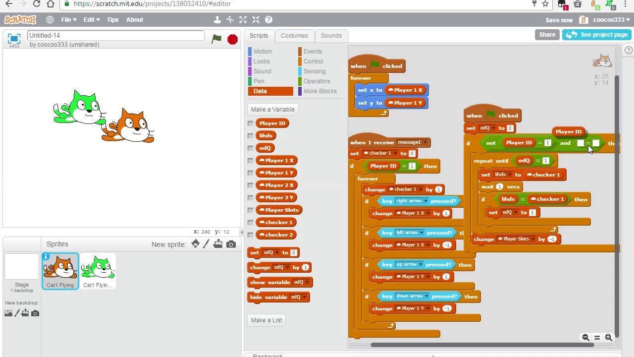 Scratch: Game 5: Cloud Online MultiPlayer Game (Part 2/2) - YouTube