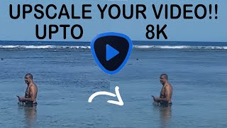 🔴 TOPAZ VIDEO ENHANCE AI REVIEW. How To UPSCALE VIDEO TO 8K RESOLUTION! VIDEO UPSCALING SOFTWARE!
