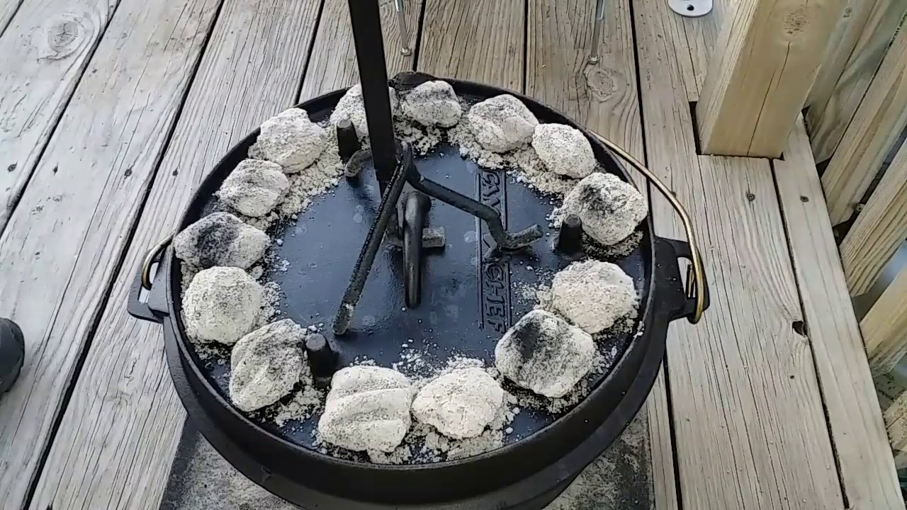 Cheesy Potatoes with Bacon in 12 inch Camp Chef Dutch Oven YouTube