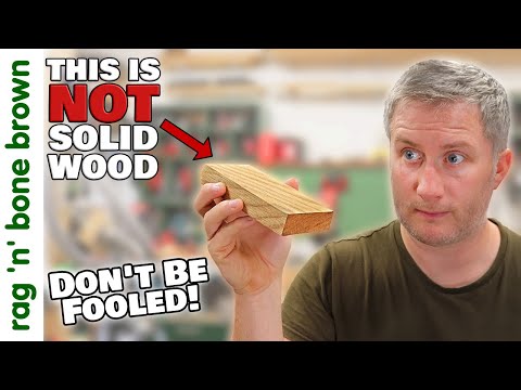Solid Wood Vs Veneer | How To Tell The Difference | IKEA's "Fake" Wood