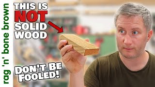 Solid Wood Vs Veneer | How To Tell The Difference | IKEA's 'Fake' Wood