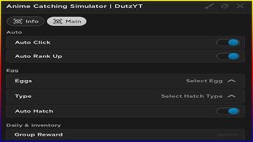 *NEW* Anime Catching Simulator Script (PASTEBIN 2023) (AUTO CLICK, AUTO RANKUP, AUTO HATCH)