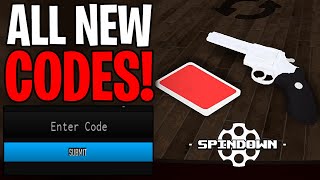 ✅ *NEW* ALL CODES IN SPINDOWN ROBLOX (WORKING CODES!)