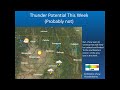 July 3, 2017 Weekly Weather Briefing for Eastern Washington and North Idaho