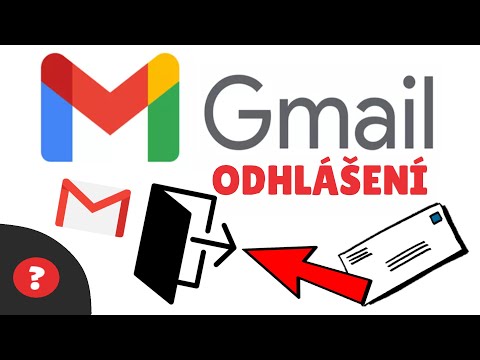 Jak se ODHLÁSIT Z GMAILU | Návod | GMAIL | PC