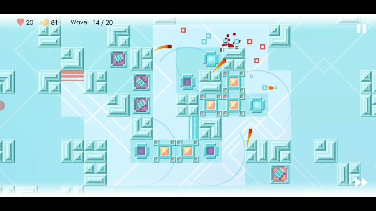 Mini TD 2. Level 49. Walkthrough.