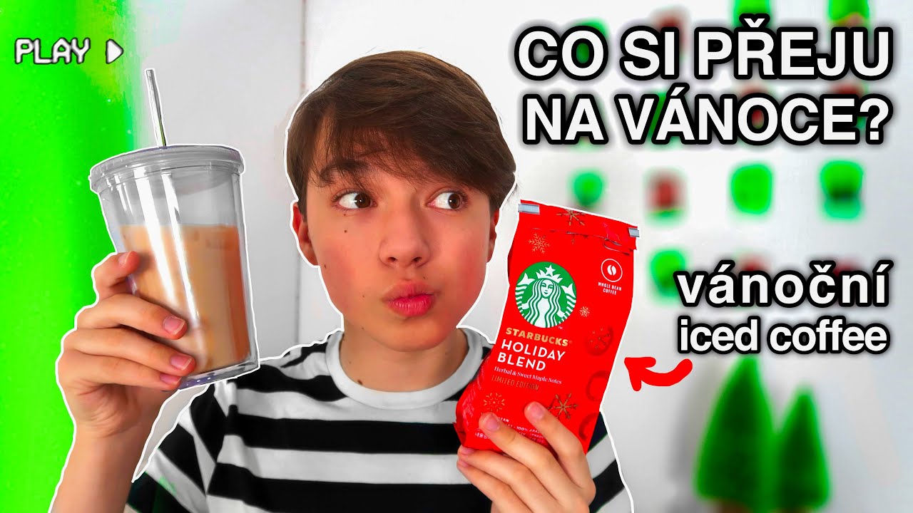 VLOGMAS #2: CO SI PŘEJU K VÁNOCŮM 2020, VÁNOČNÍ starbucks ICED COFFEE, TIPY NA VÁNOČNÍ FILMY a VÍC!