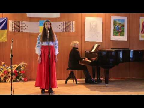 Аліна Бицюк з піснею "Мене мати породила"