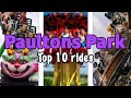 Top 10 rides at paultons park  hampshire england  2022