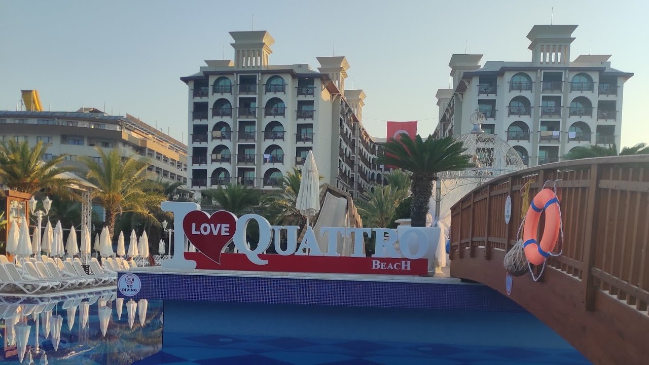 Quattro Beach Spa & Resort. Обзор отеля.